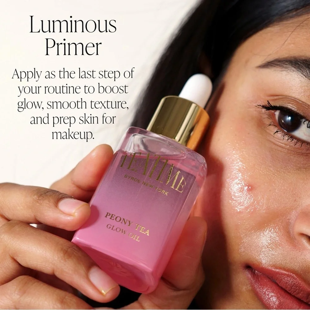 ✨ Byroe Peony Tea Glow Oil  🌸 Nourish • Glow • Smooth 📏 1.01 fl oz / 30 mL